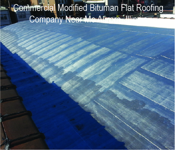 Commercial Flat Roof Modified Bitumen Aurora IL